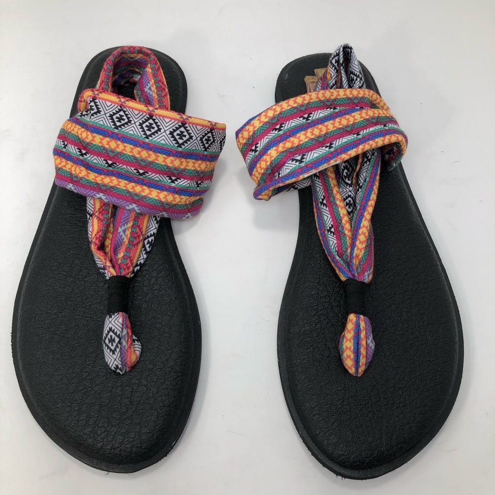 Sanuk Women's Yoga Sandals Size 10